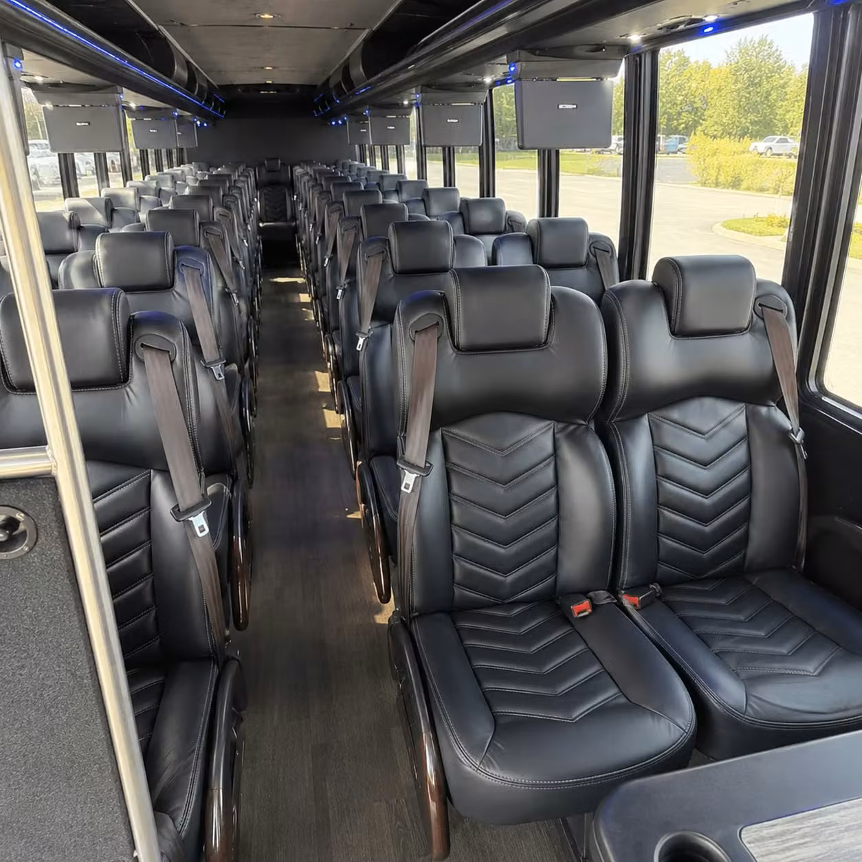 30 passenger minibus interior