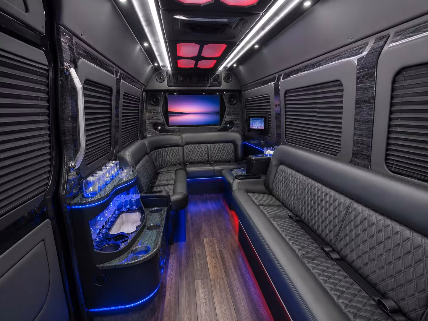 compare employee shuttle vehicles and amenities built for utah commuters