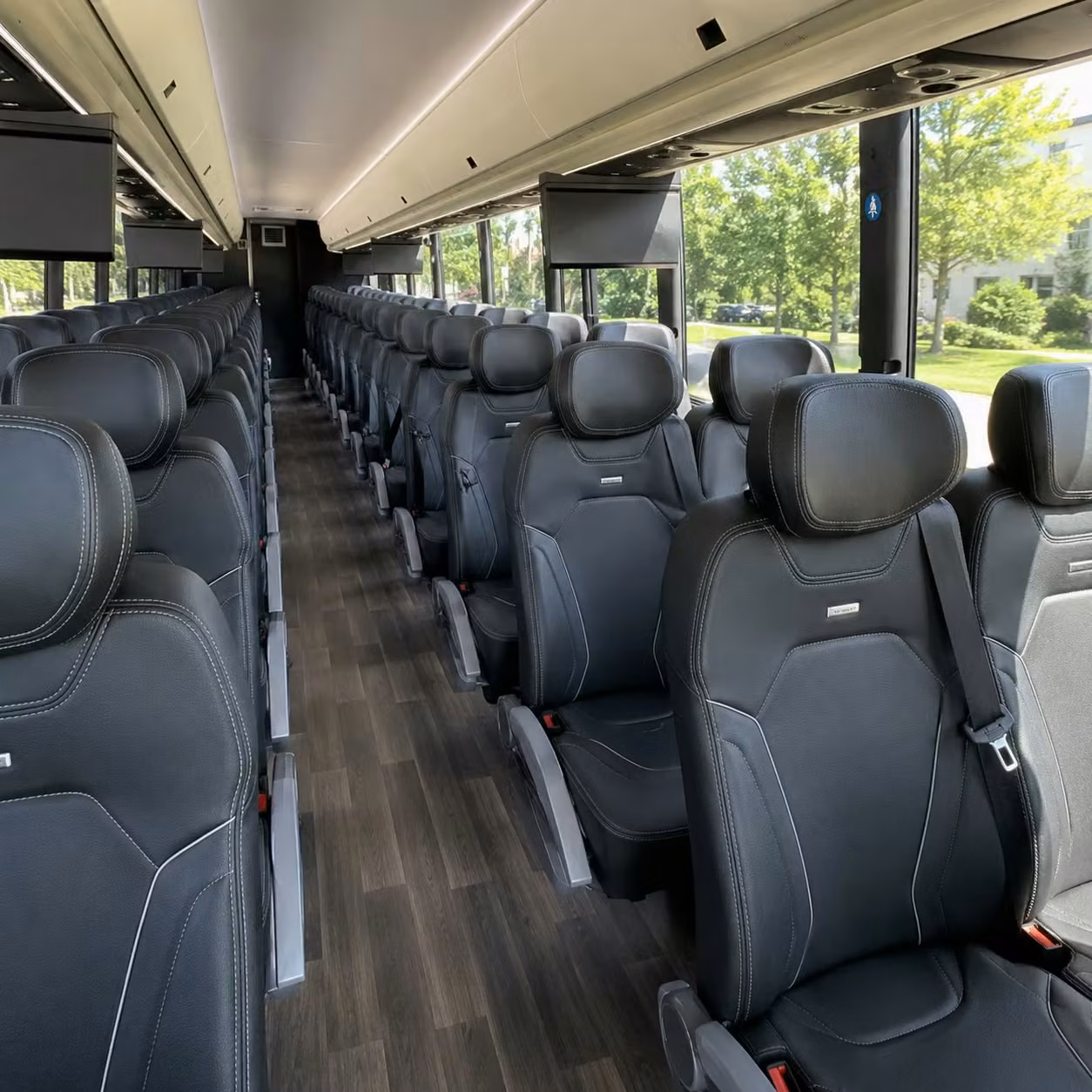 south jordan charter bus interior