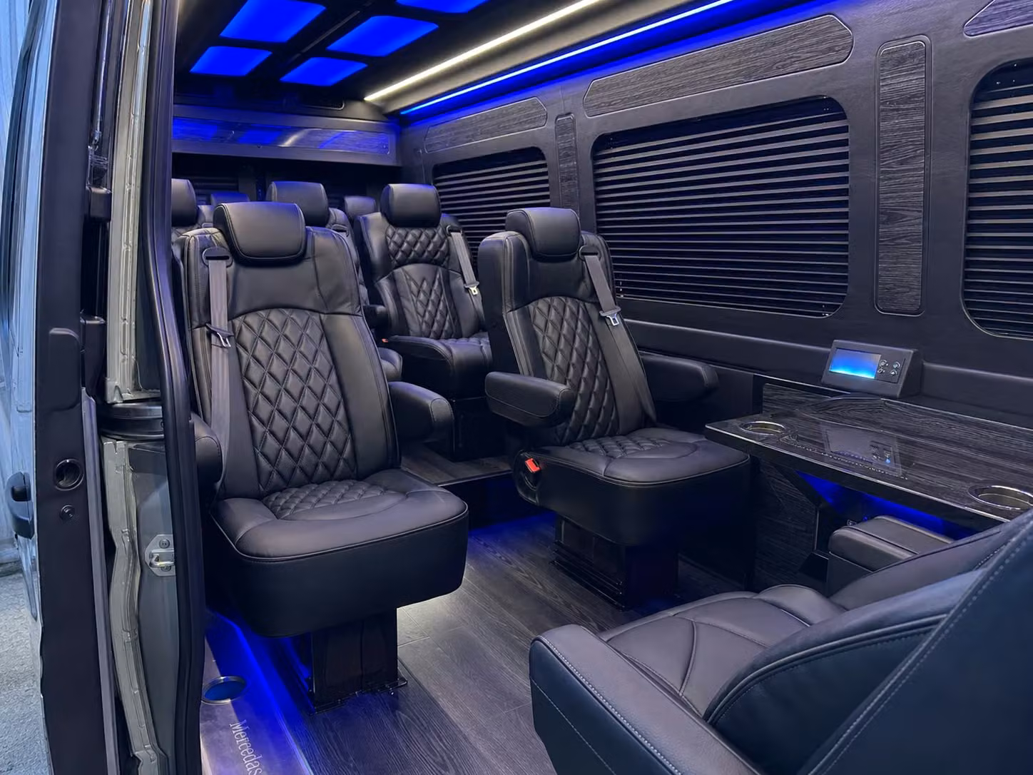 sprinter van transportation for groups and events across south jordan