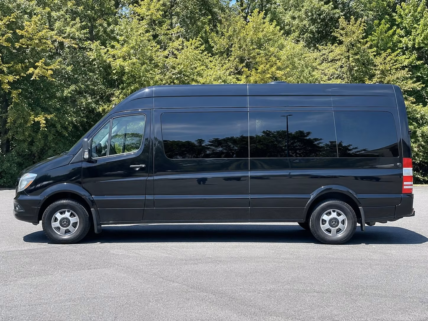 sprinter van with driver